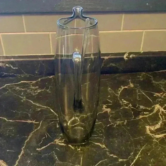 Vintage Glass Martini Cocktail  Pitcher W/Stir Stick - Picture 5 of 15